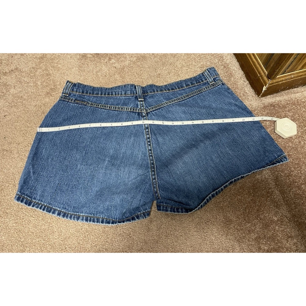 Jordache Jean Shorts Women's 15/16 Button Fly Denim Blue Casual - Picture 6 of 9